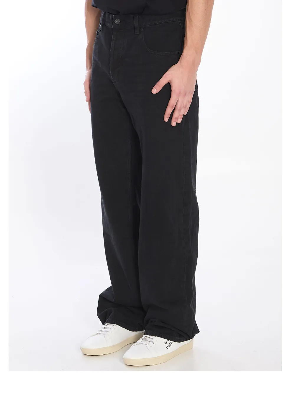 Saint Laurent Straight jeans Zwart