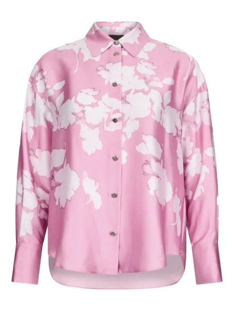 LIU JO camisa de satén manga larga