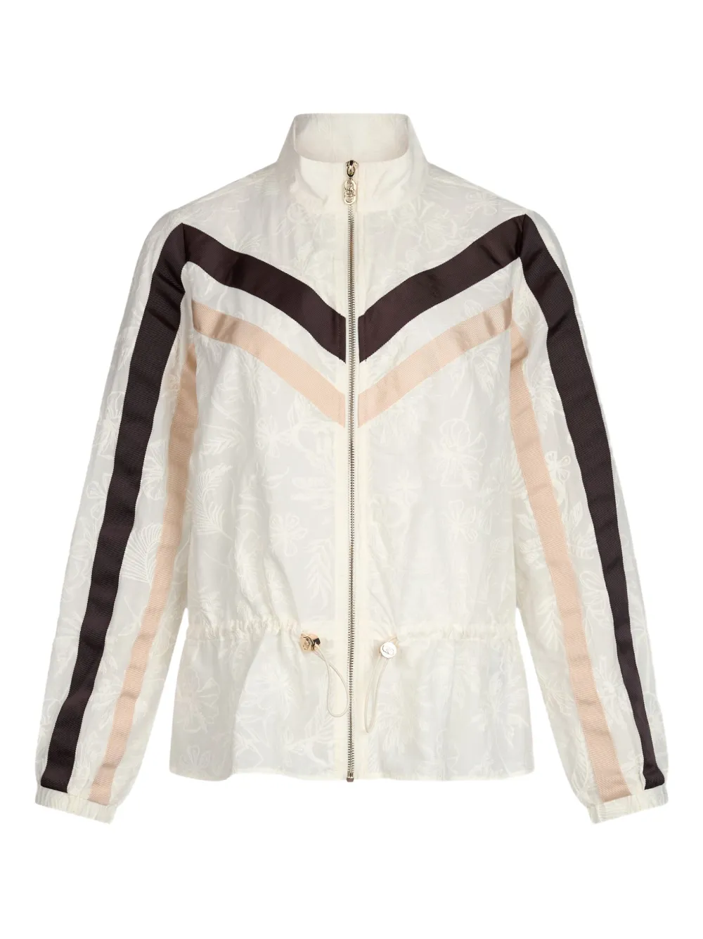 LIU JO chamarra con bordado floral | blanco | Image 1