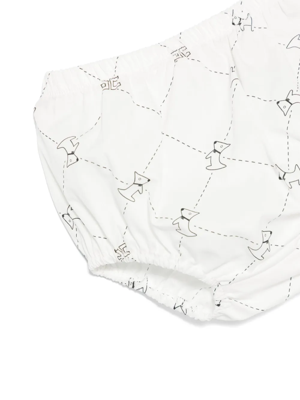 Elisabetta Franchi La Mia Bambina Shirt met logoprint Wit