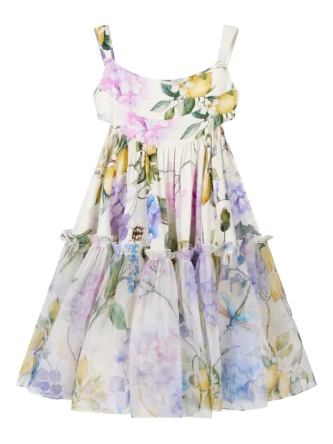 MAISON AVA floral-print dress