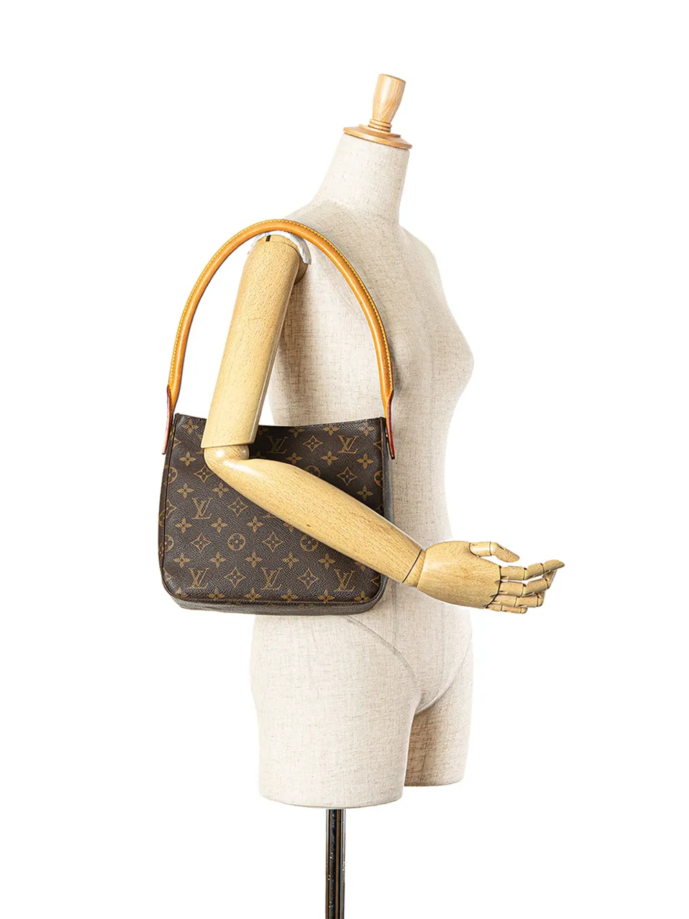 Louis Vuitton Pre-Owned 2003 Monogram Looping MM schoudertas - Bruin