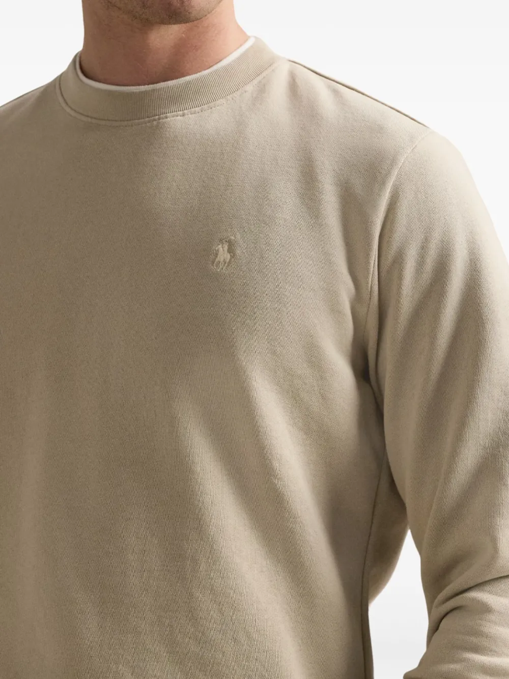 Polo Ralph Lauren Sweater met borduurwerk Beige