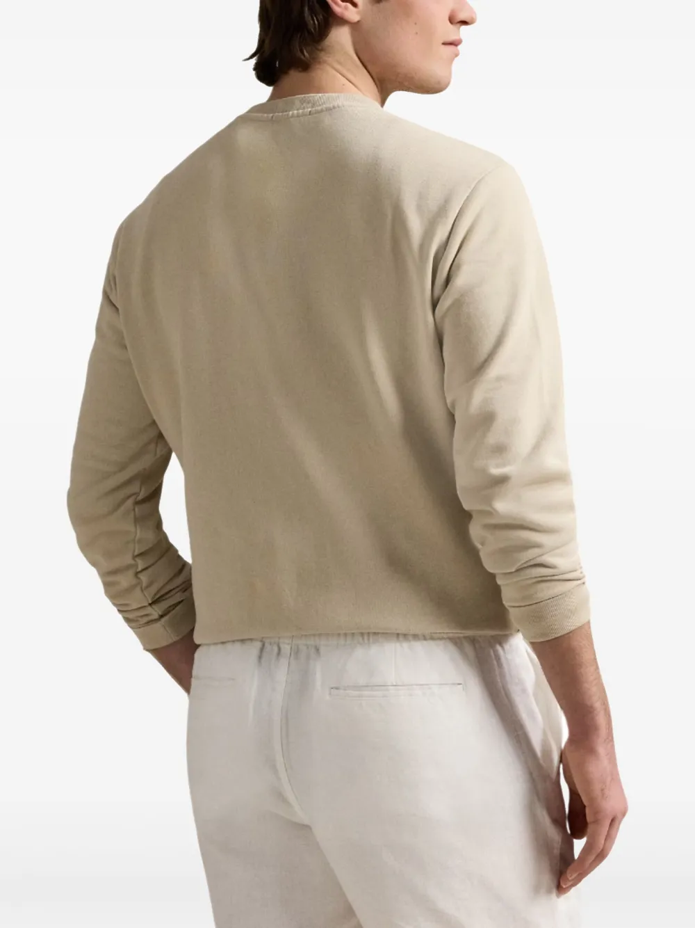 Polo Ralph Lauren Sweater met borduurwerk Beige