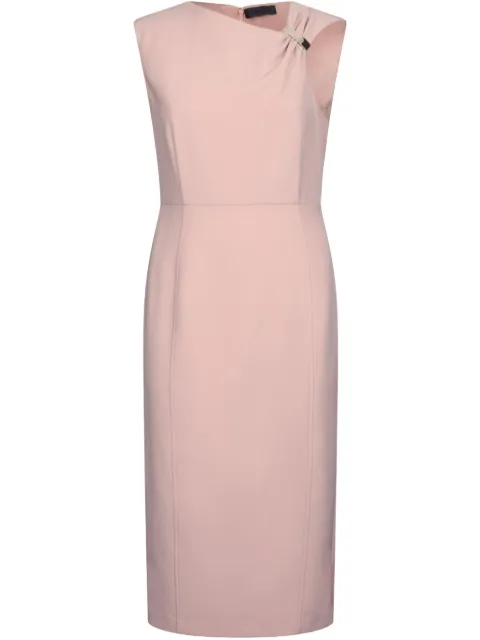 LIU JO crepe midi dress