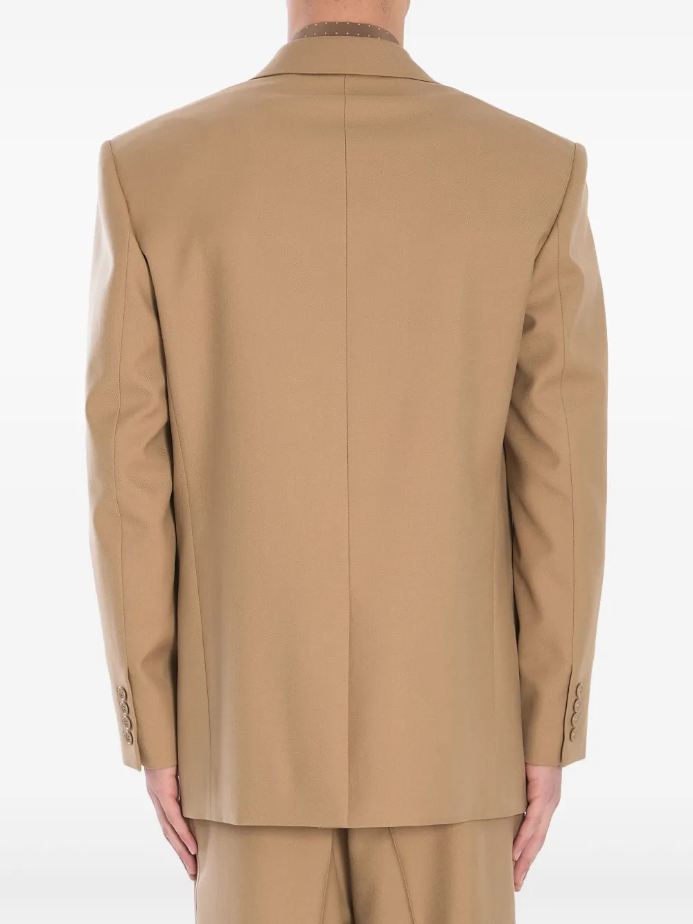  Saint Laurent Single-breasted Blazer - Green 