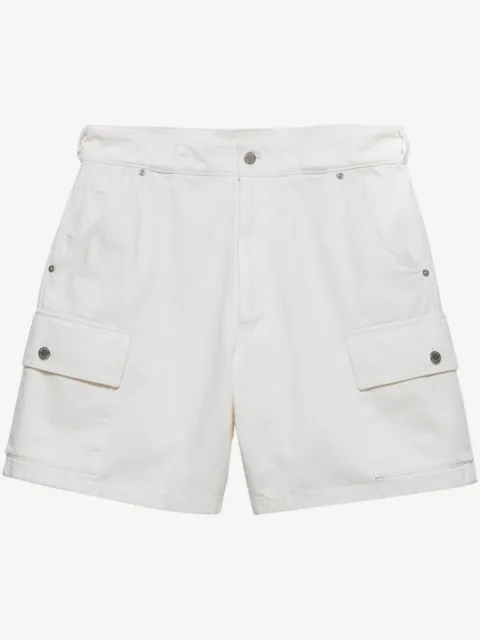 Prada Triangle-logo shorts 