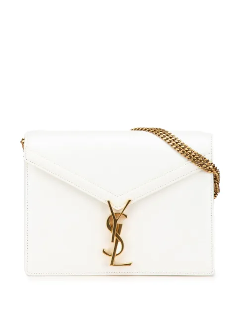 Saint Laurent Pre-Owned 2013-2024 Calfskin Monogram Cassandra Clasp Bag shoulder bag