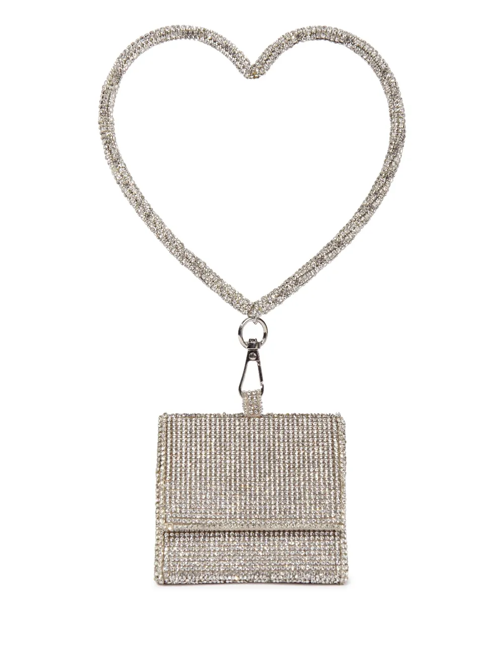 MAISON AVA Borsa con cristalli | grigio | Image 1