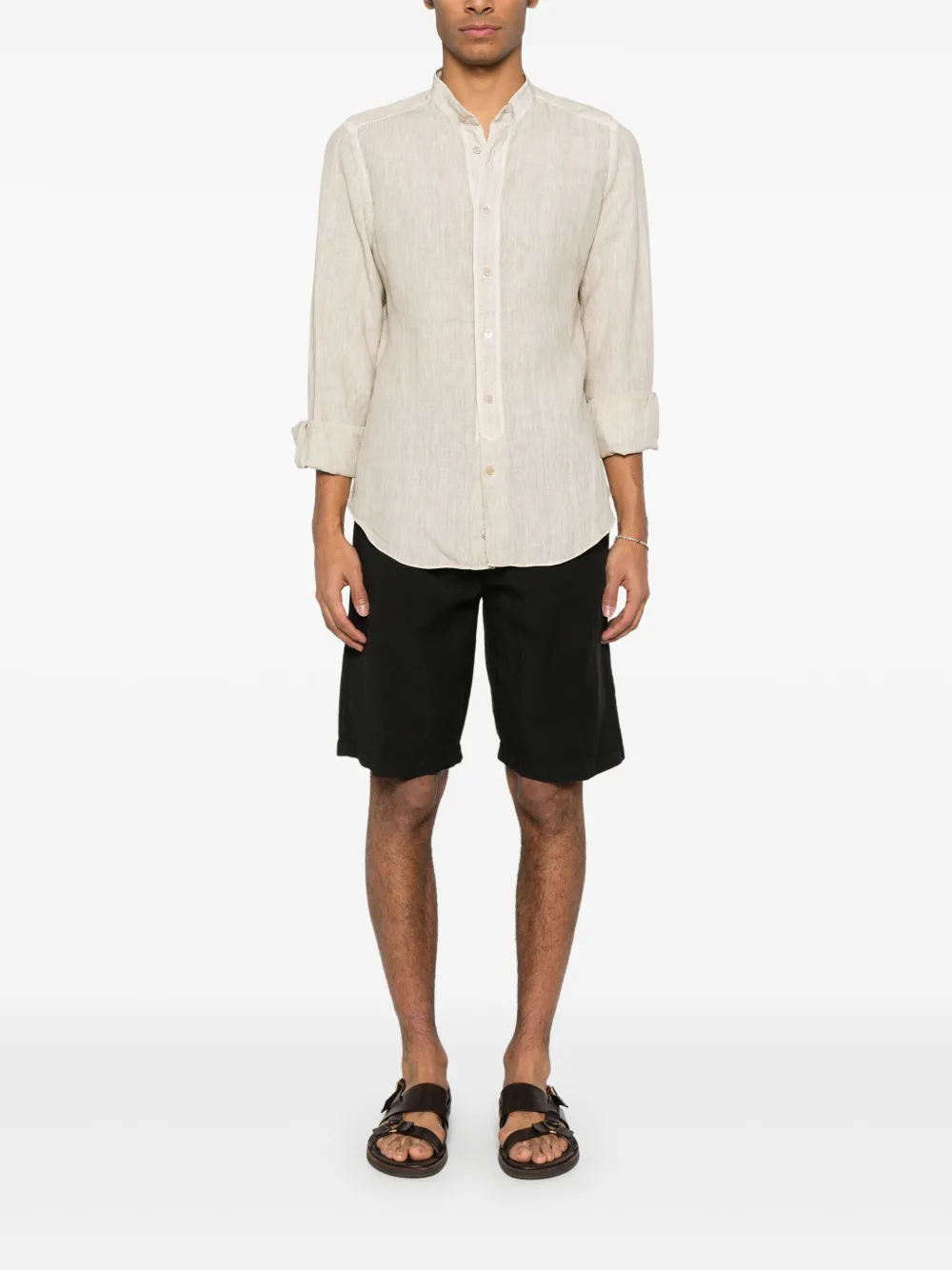 White Sand Kevin shorts - Zwart