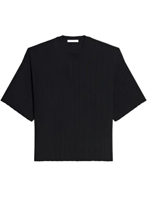 Helmut Lang playera de canalé