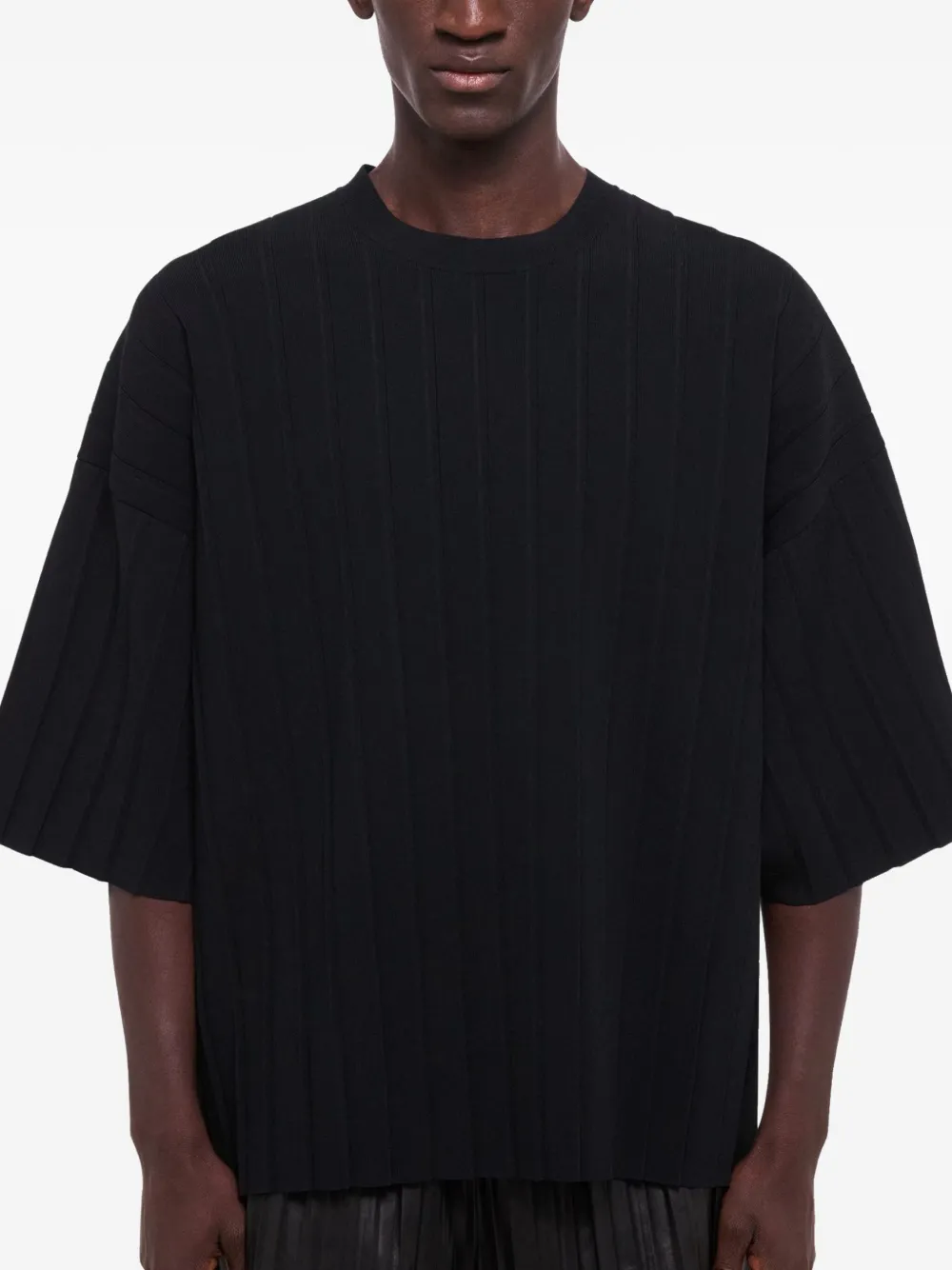 Helmut Lang リブ Tシャツ | ブラック | FARFETCH JP