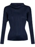 Pleats Please Issey Miyake pleated top - Blue