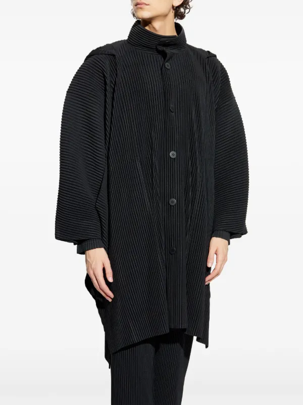 Homme Plissé Issey Miyake Kite Parka | Black | FARFETCH