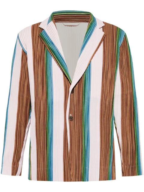 Homme Plissé Issey Miyake blazer plisado