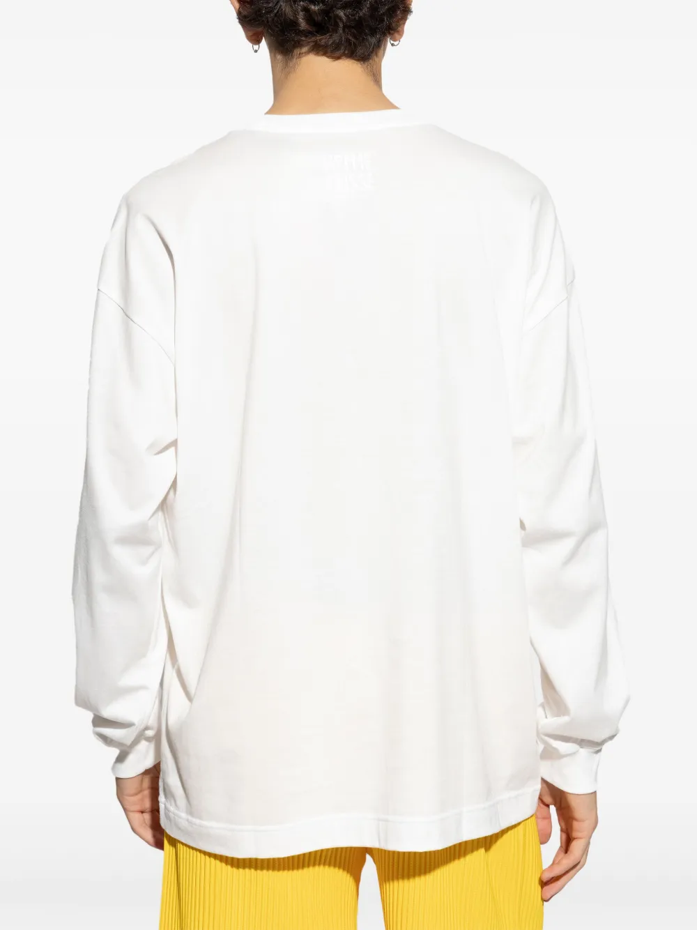 Homme Plissé Issey Miyake Katoenen T-shirt Wit