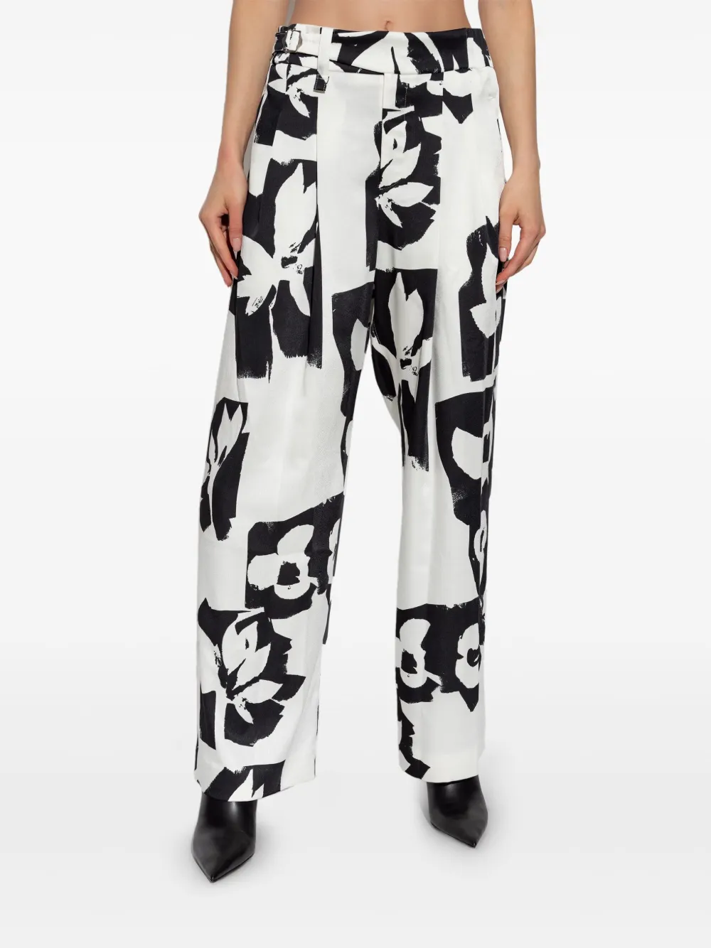 Issey Miyake Hose mit abstraktem Print | Hosen | Image 3