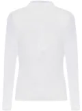 Issey Miyake crease-effect top - Neutrals
