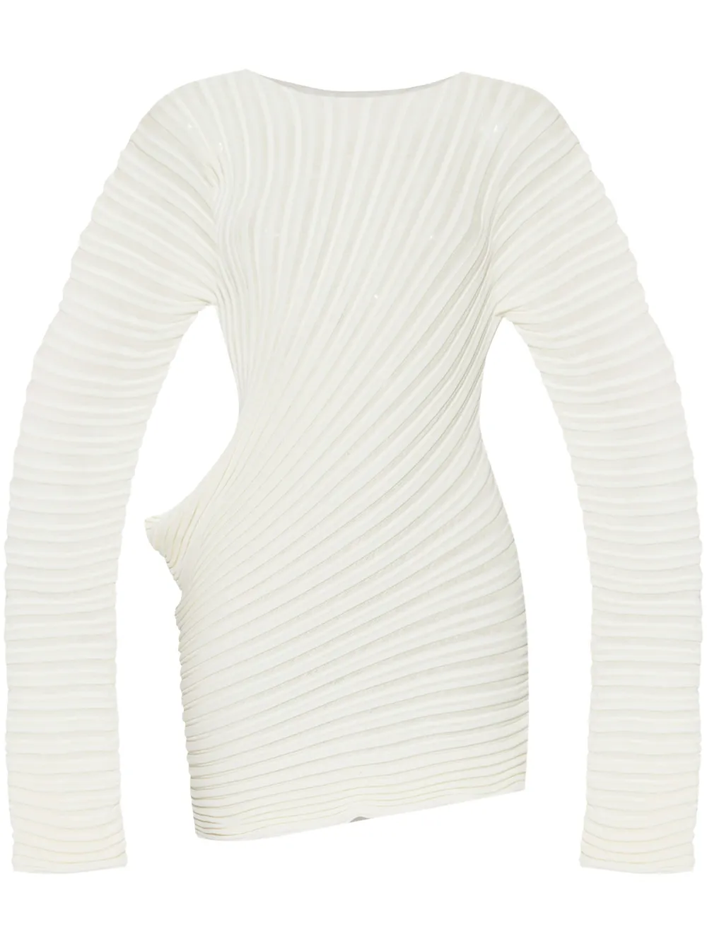Issey Miyake pleated top | White | Image 1