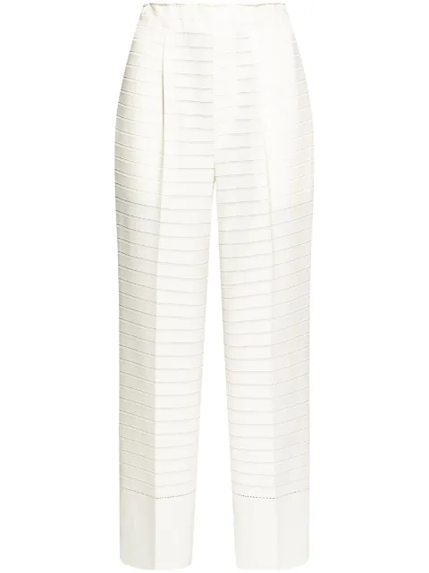 Issey Miyake high-waisted trousers
