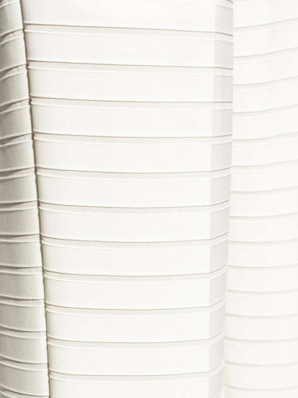 Issey Miyake High waist broek Wit