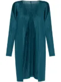 Pleats Please Issey Miyake pleated coat - Green