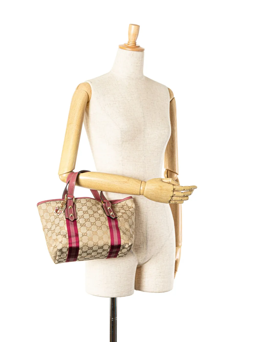 Gucci Pre-Owned 2000-2015 GG canvas Jolicoeur handtas - Bruin