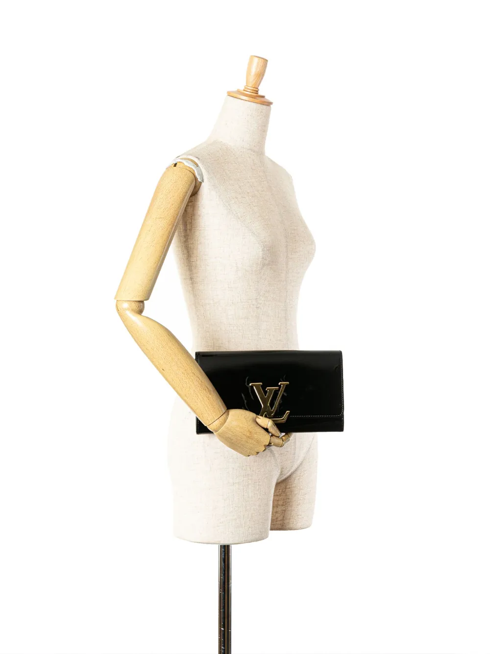 Louis Vuitton Pre-Owned 2014 Vernis Louise East West clutch - Zwart