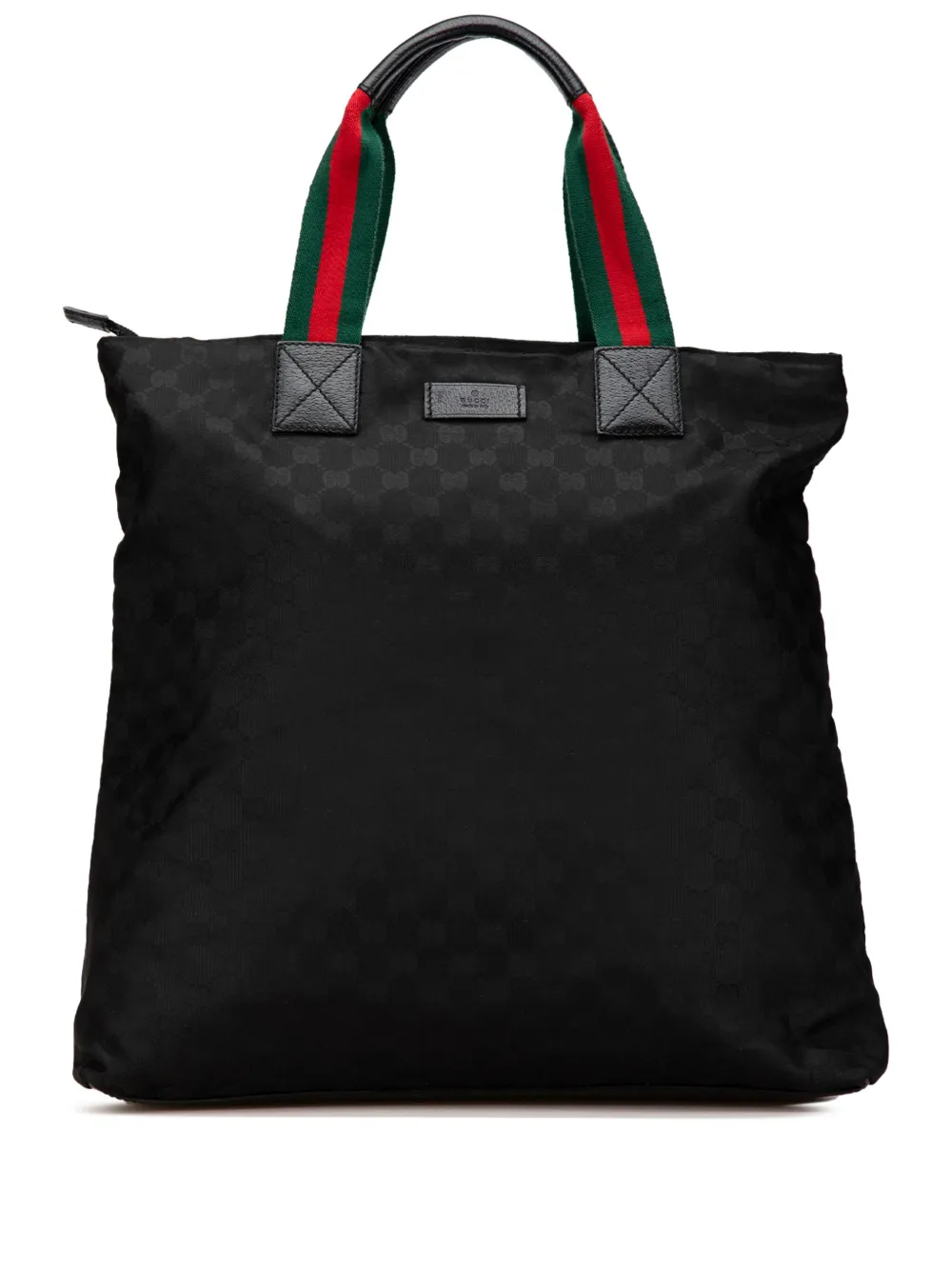 2000-2015 GG Canvas Web tote bag