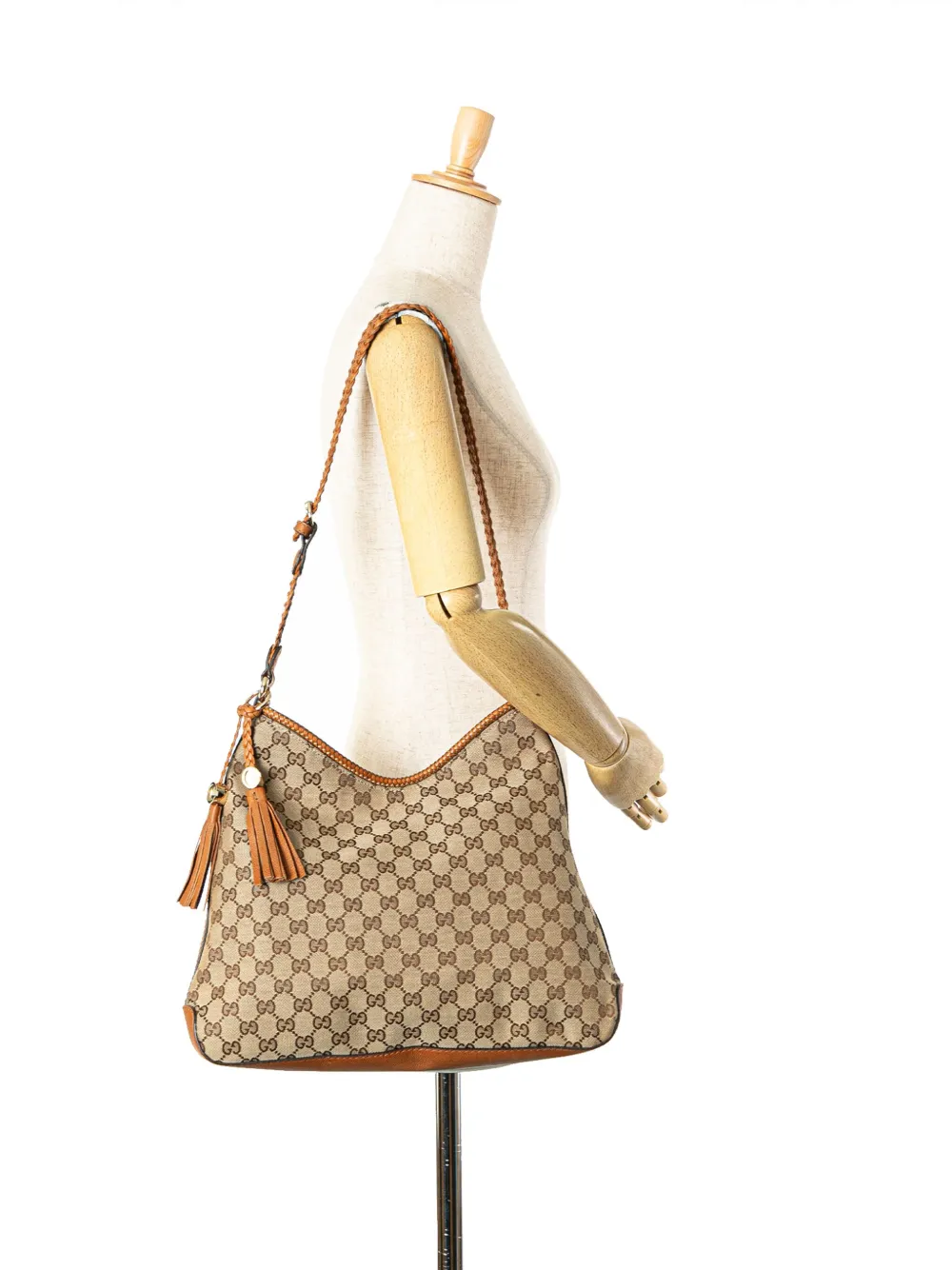 Gucci Pre-Owned 2000-2015 GG Canvas Marrakech schoudertas - Bruin