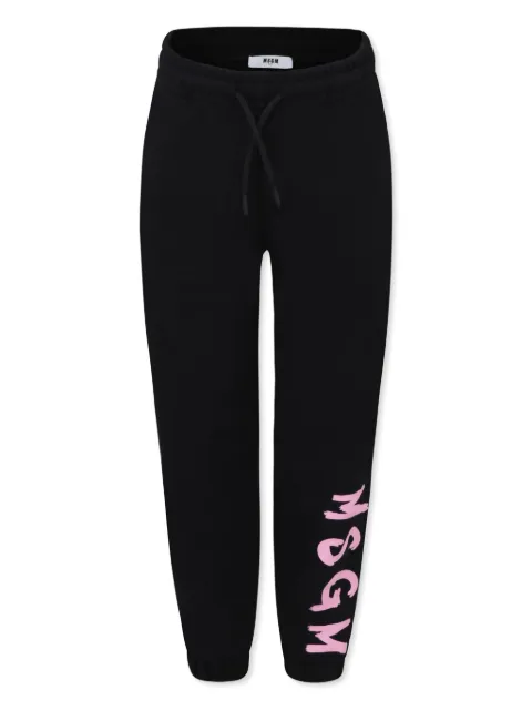 MSGM Kids logo trousers