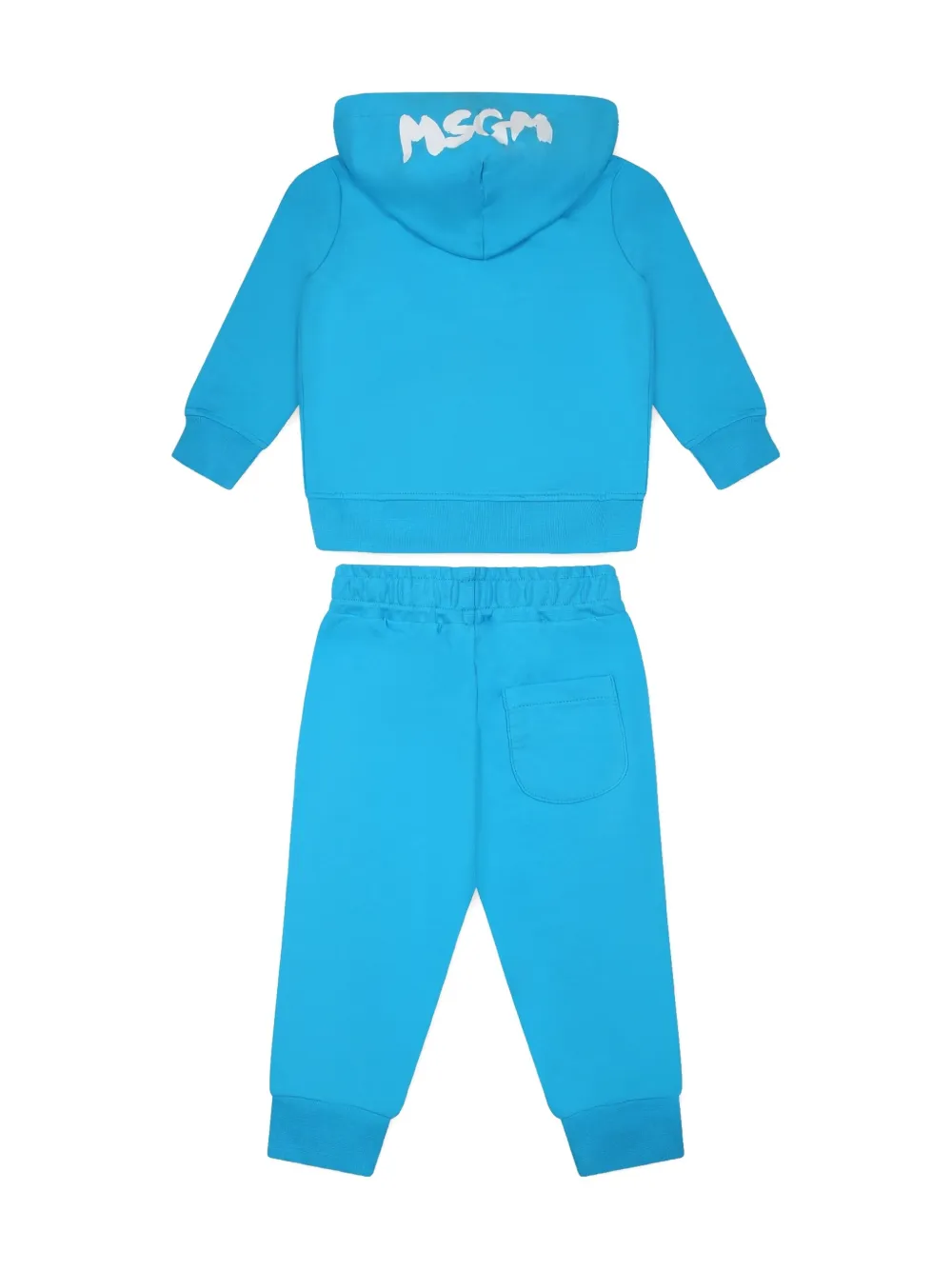 MSGM Kids Katoenen trainingspak Blauw