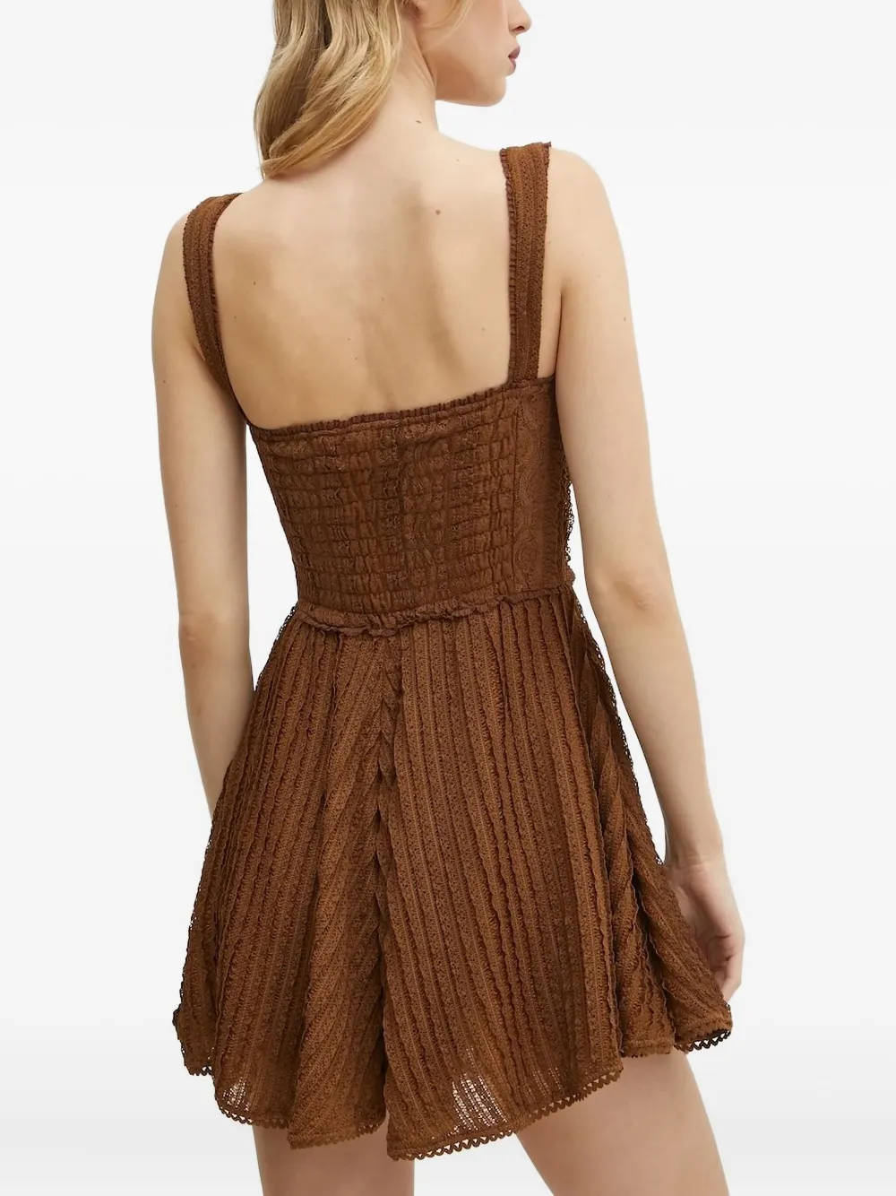 Charo Ruiz Ibiza Mai mini dress - Bruin