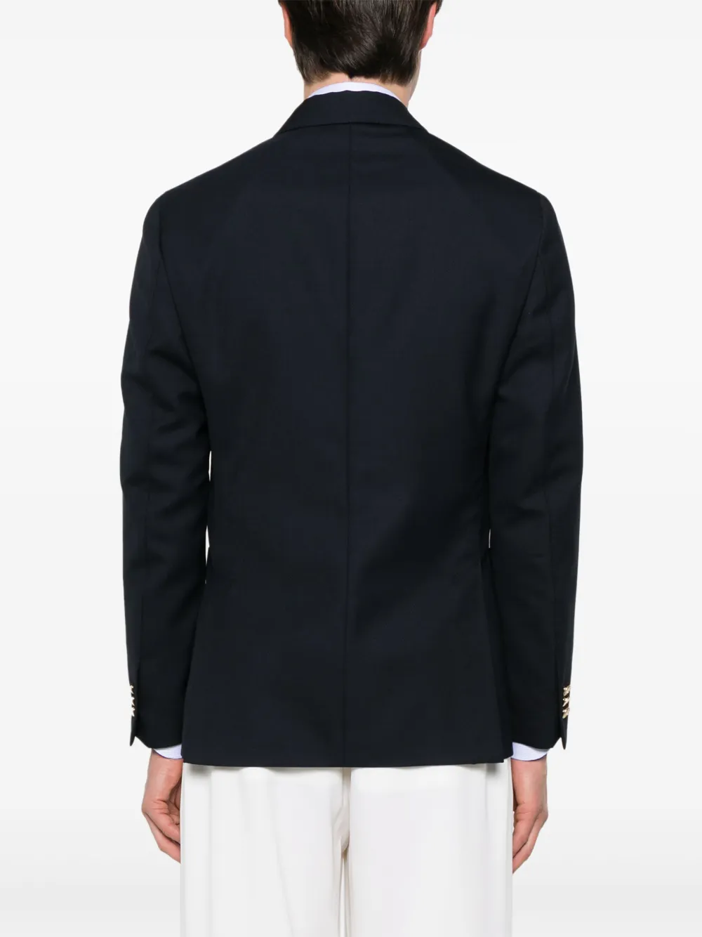Lardini Blazer met broche Blauw