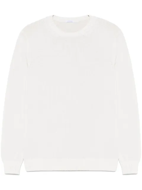 Malo cotton crew-neck sweater