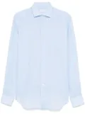 Xacus linen shirt - Blue