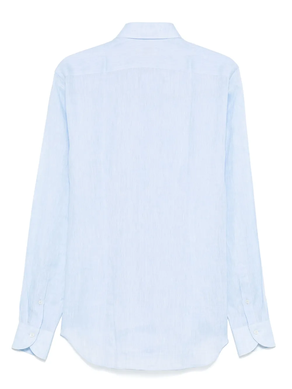 Xacus linen shirt - Blauw