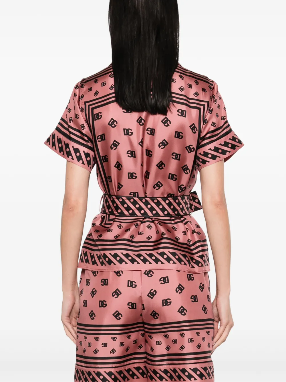 Dolce & Gabbana Zijden pyjama Roze