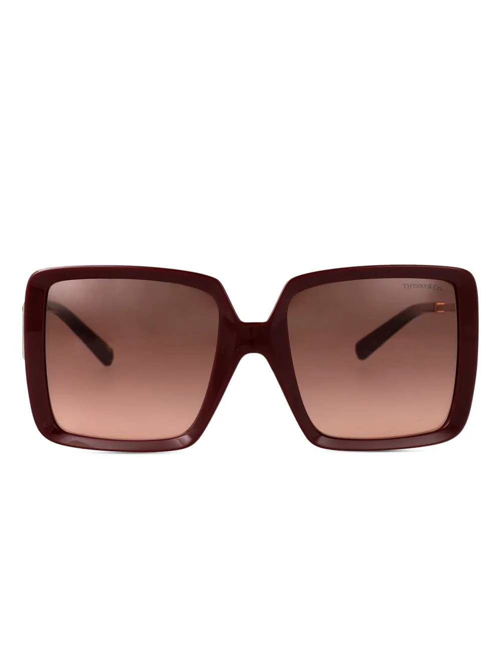 Tiffany & Co Eyewear square-frame sunglasses | Red | Image 1