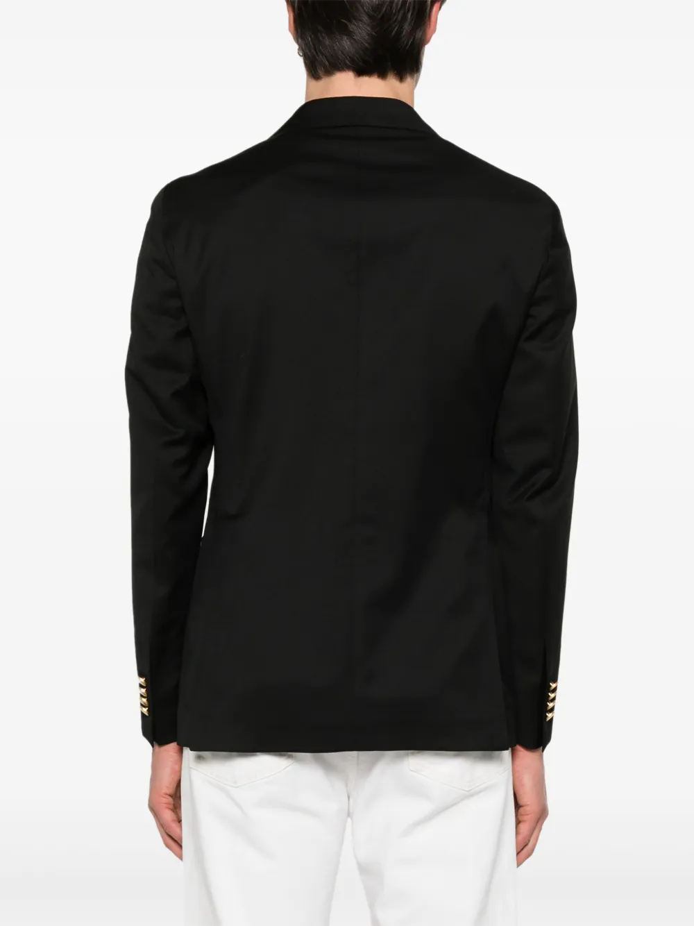 Tagliatore Wollen blazer Zwart