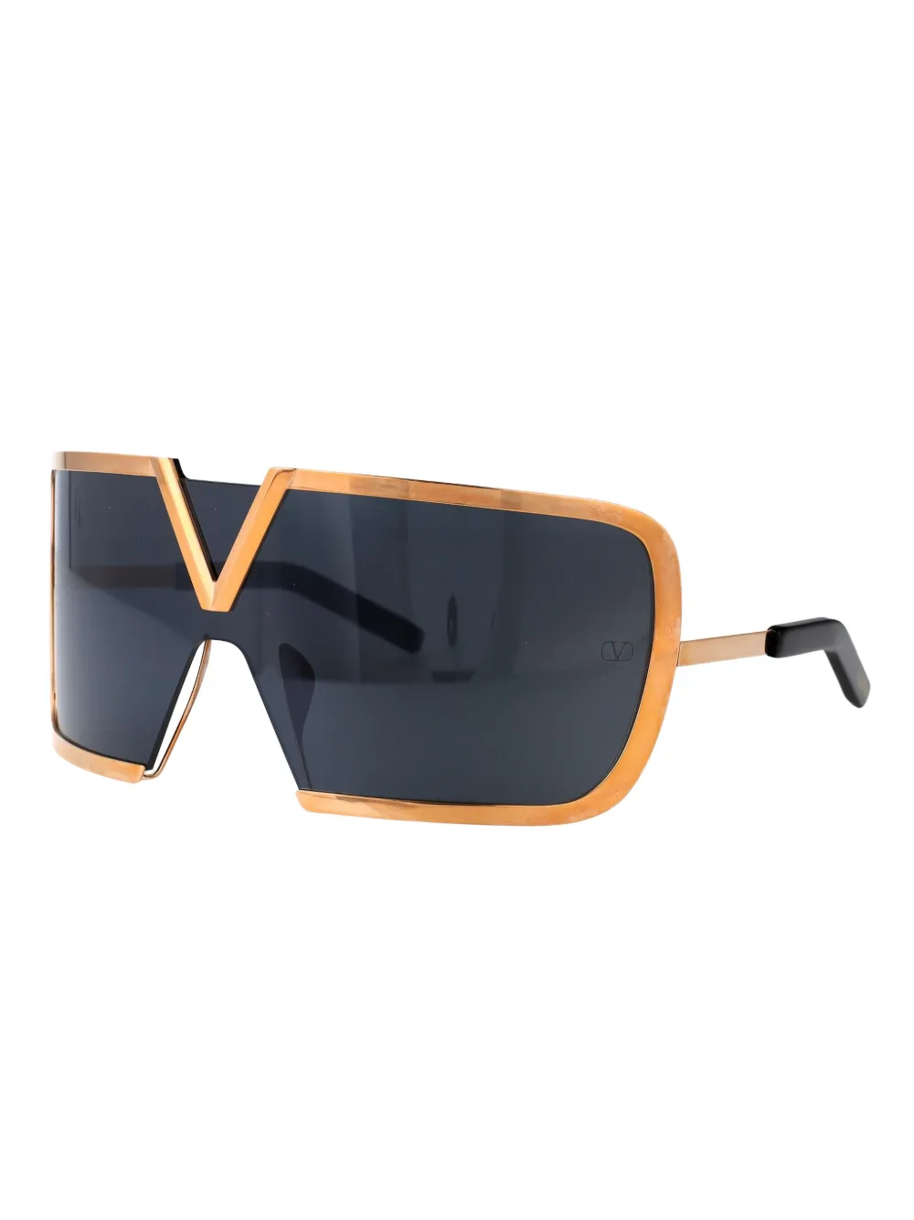 VALENTINO GARAVANI EYEWEAR Bril met oversized montuur Goud