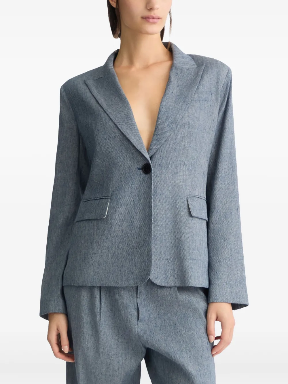 LIU JO Denim blazer Blauw