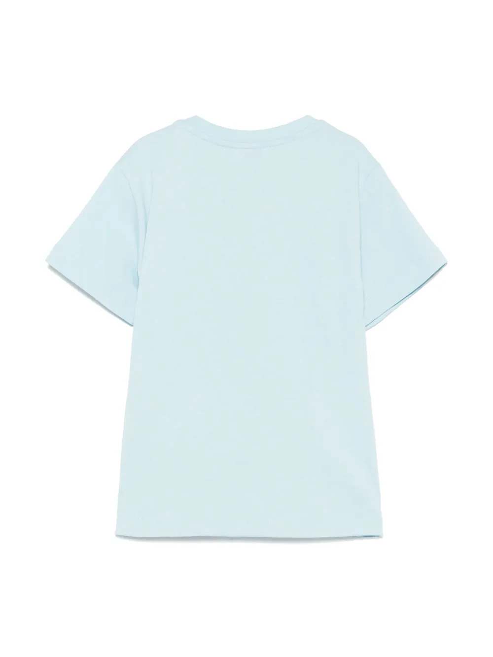 Pinko Kids T-shirt met logo-reliëf - Blauw