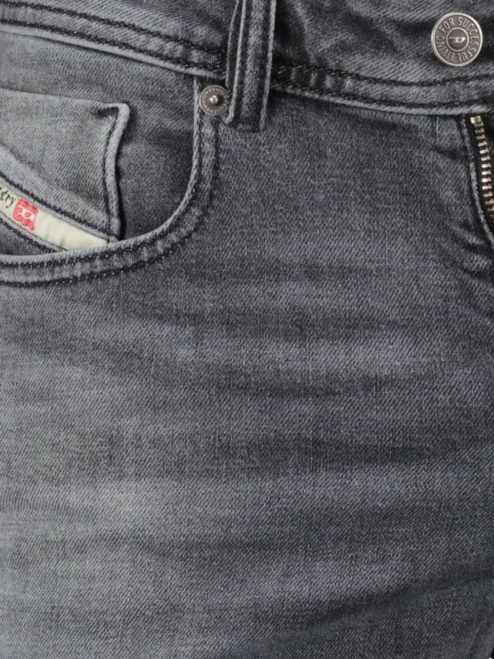Diesel 1979 Sleenker skinny jeans Zwart
