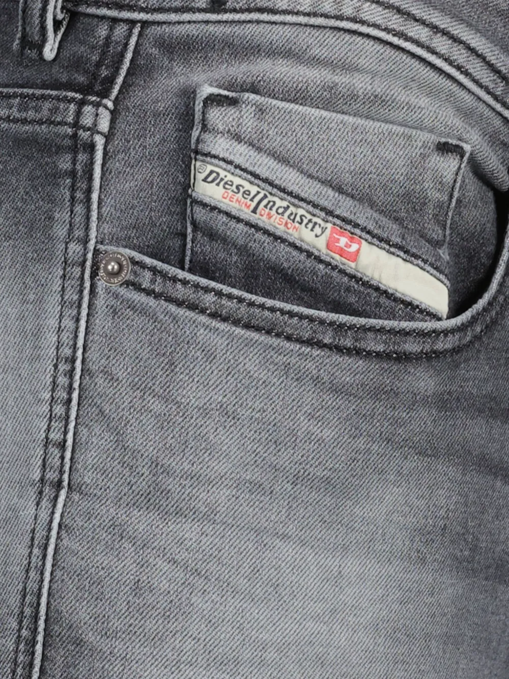 Diesel 1979 Sleenker skinny jeans Zwart