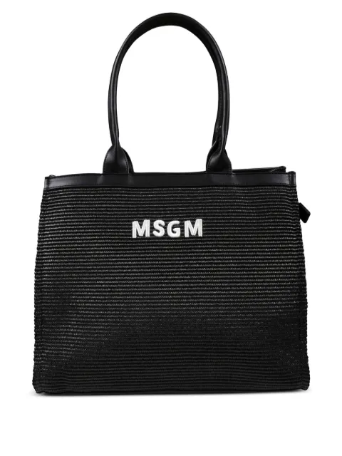 MSGM Kids Bolsa com logo
