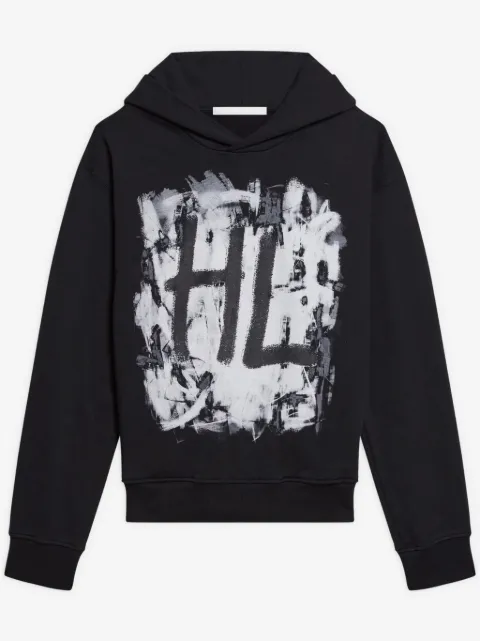 Helmut Lang graphic-print hoodie
