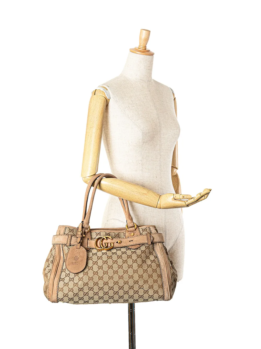 Gucci Pre-Owned 2000-2015 GG Canvas Running shopper - Bruin
