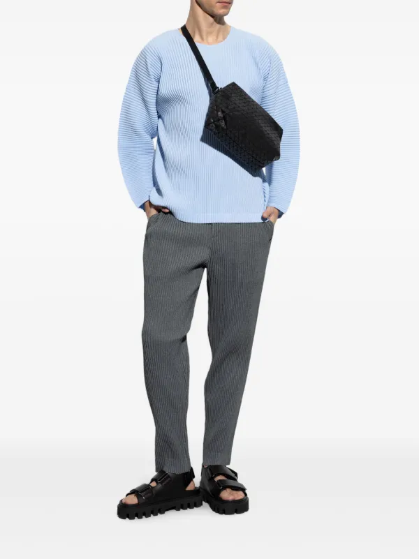 Homme Plissé Issey Miyake プリーツ パンツ | グレー | FARFETCH JP