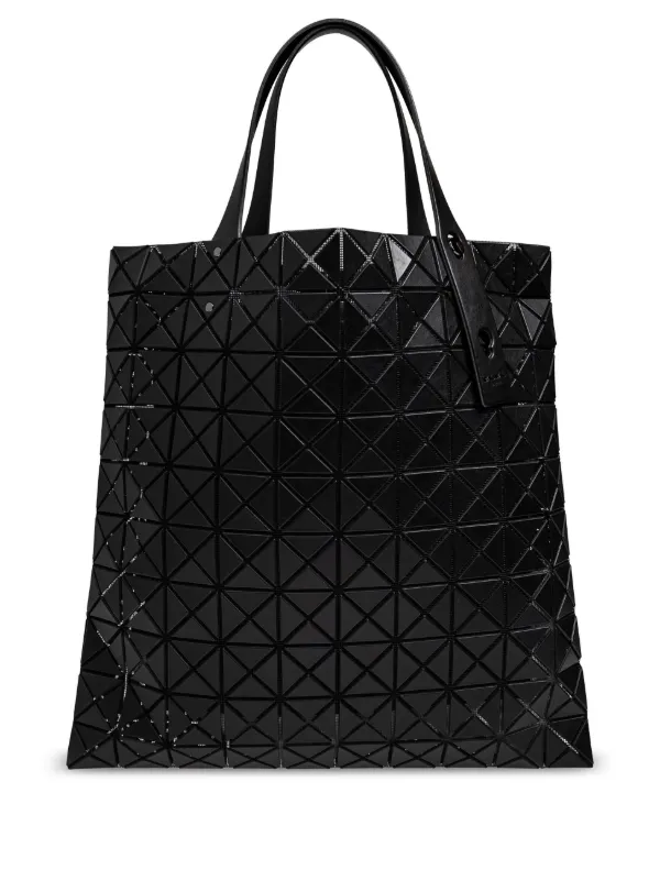 洗練【BAOBAO ISSEY MIYAKE】プリズムマット ハンドバッグ Bao Bao Issey Miyake プリズム マット ハンドバッグ | ブラック